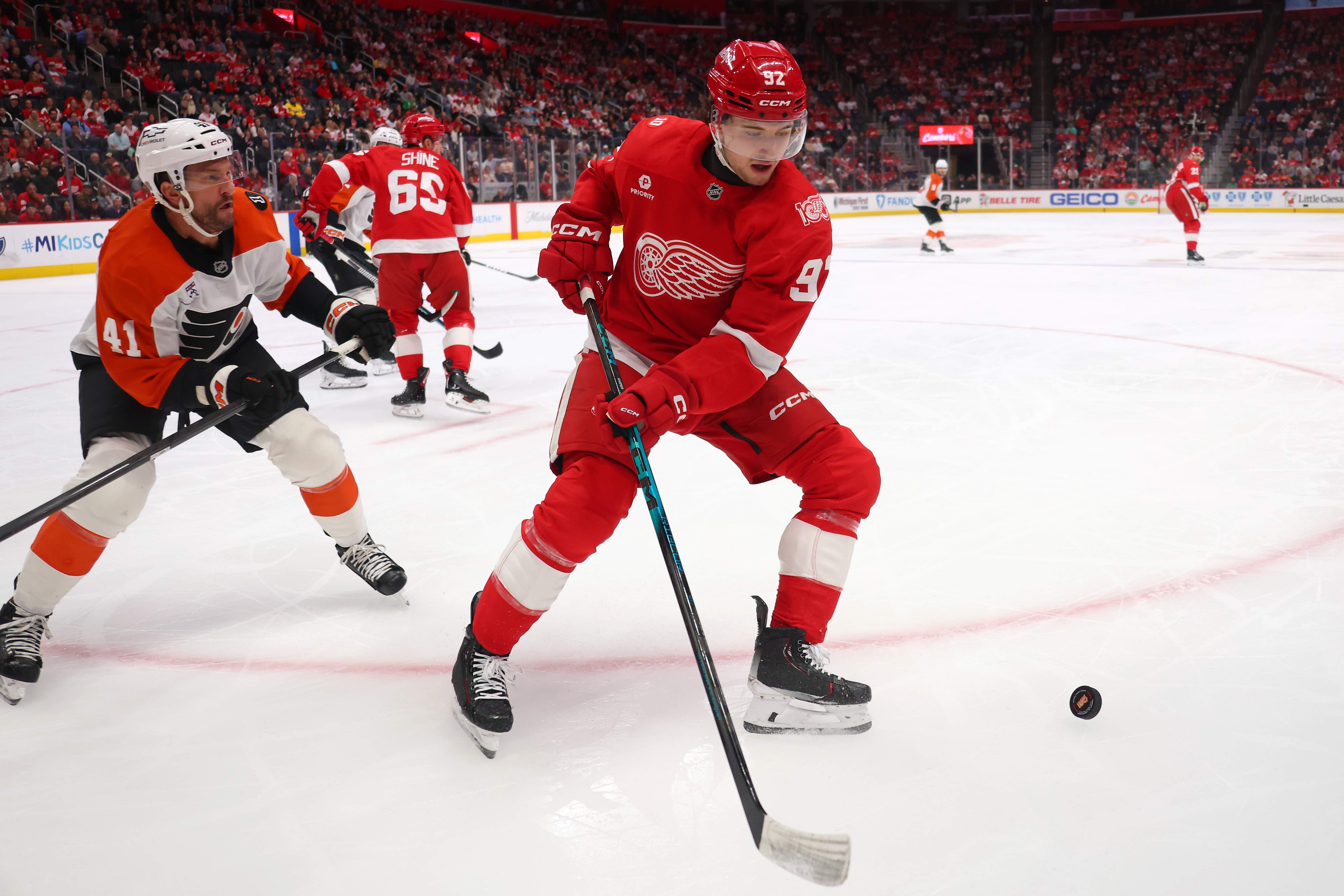 Philadelphia Flyers v Detroit Red Wings