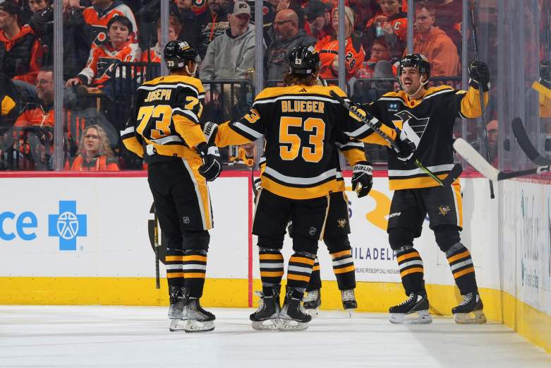Pittsburgh Penguins v Philadelphia Flyers