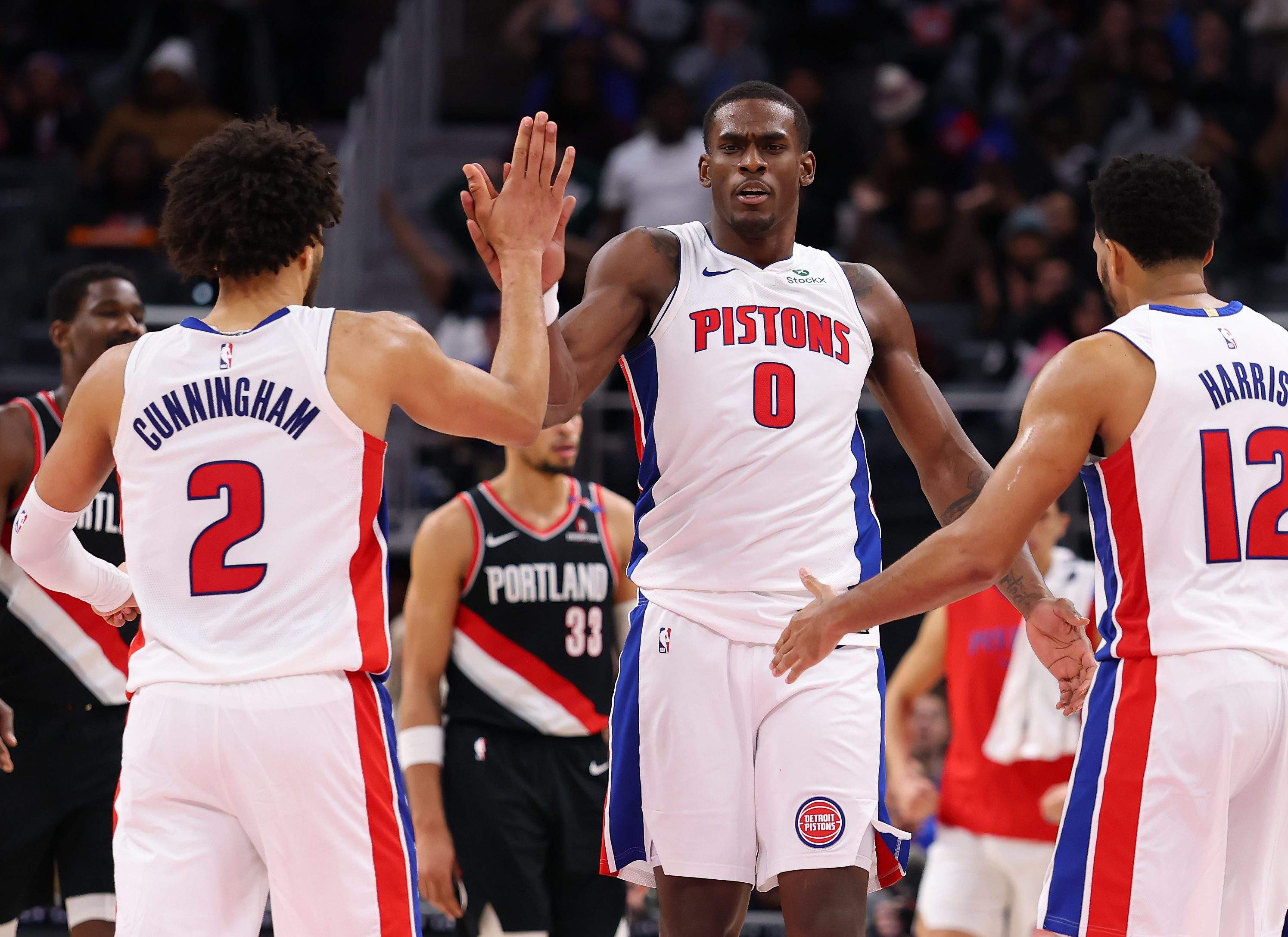 Portland Trail Blazers v Detroit Pistons