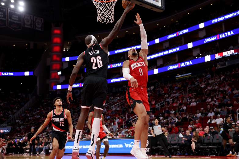 Portland Trail Blazers v Houston Rockets