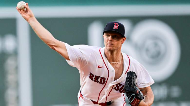 Sonny Gray #54 of the Boston Red Sox throws