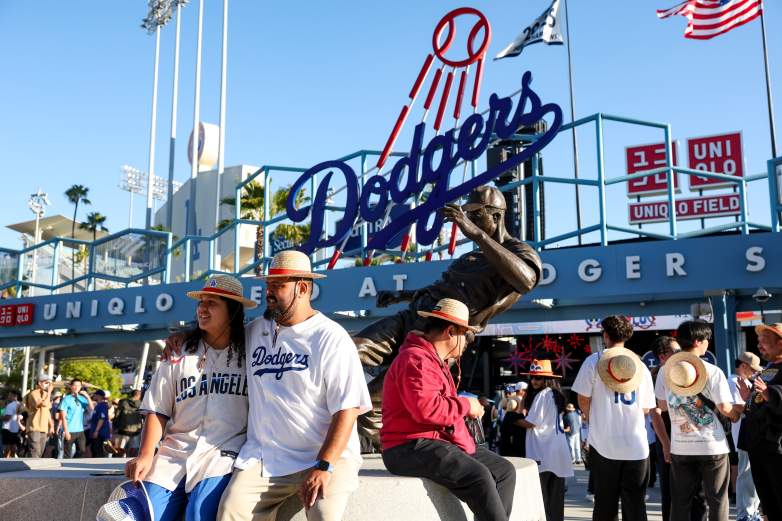 Dead body found during Los Angeles Dodgers and St. Louis Cardinals game. 