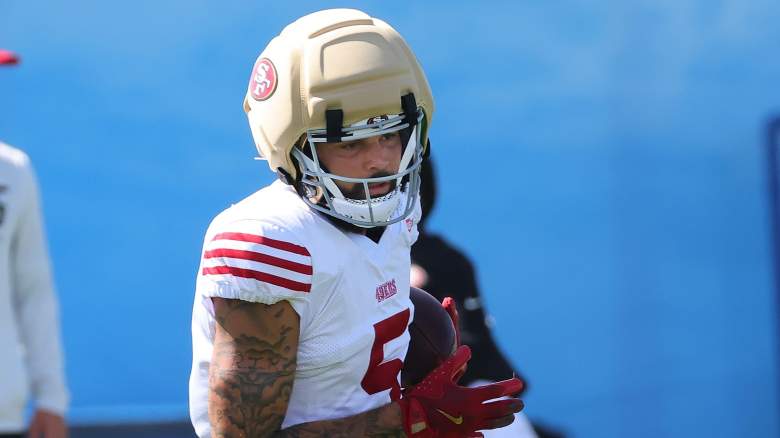 San Francisco 49ers wide receiver Mike Evans