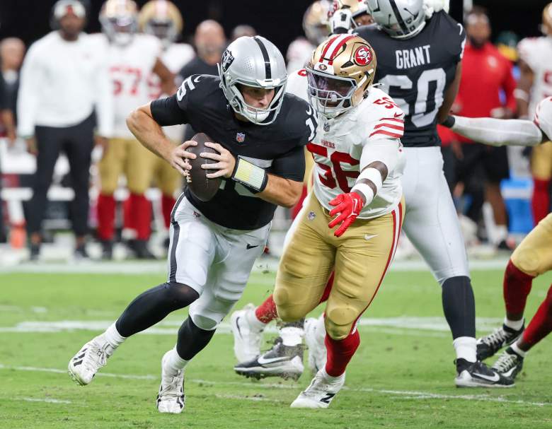 San Francisco 49ers v Las Vegas Raiders
