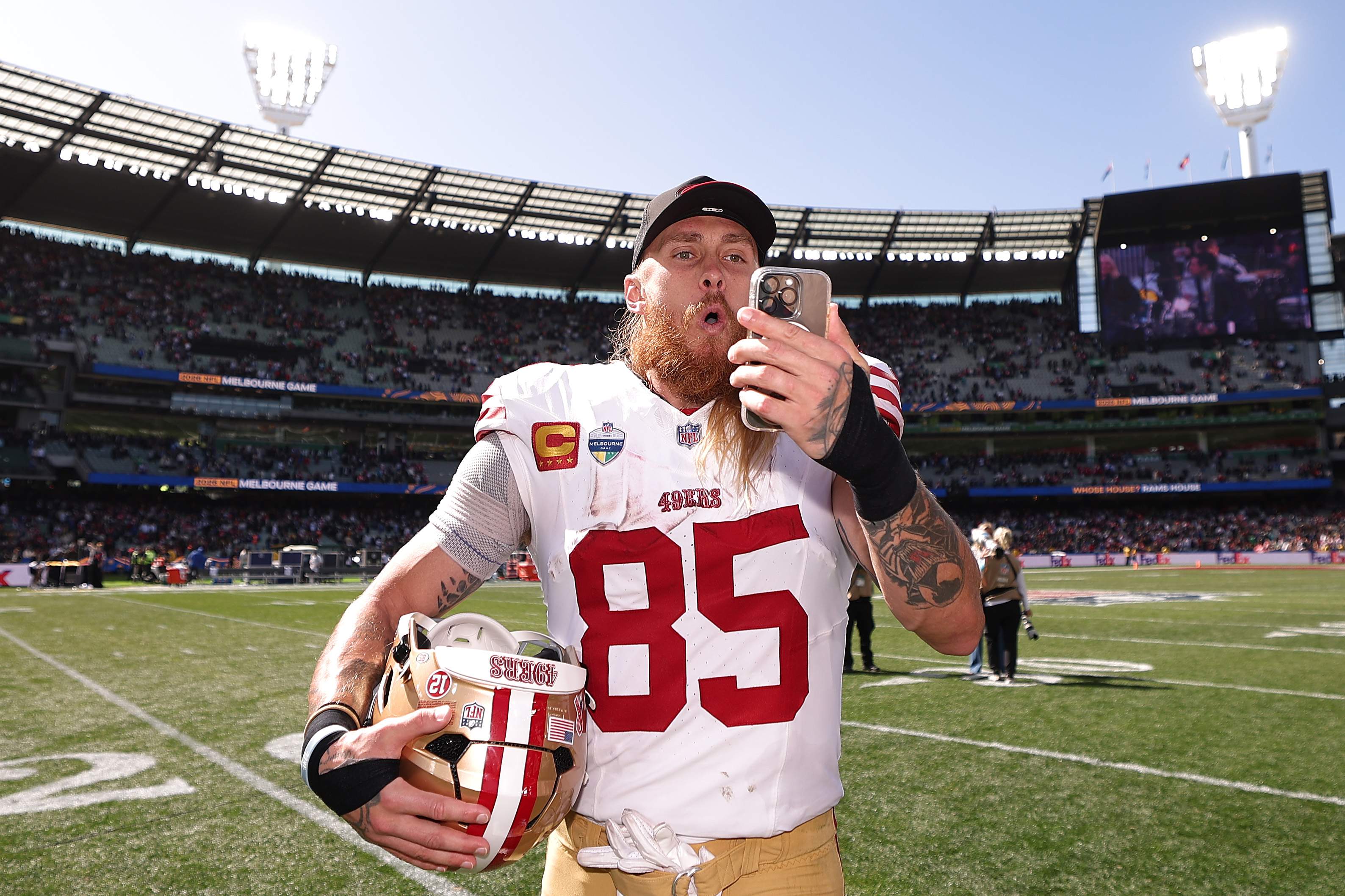 San Francisco 49ers Star George Kittle Sends Heartfelt Post After Rams Win