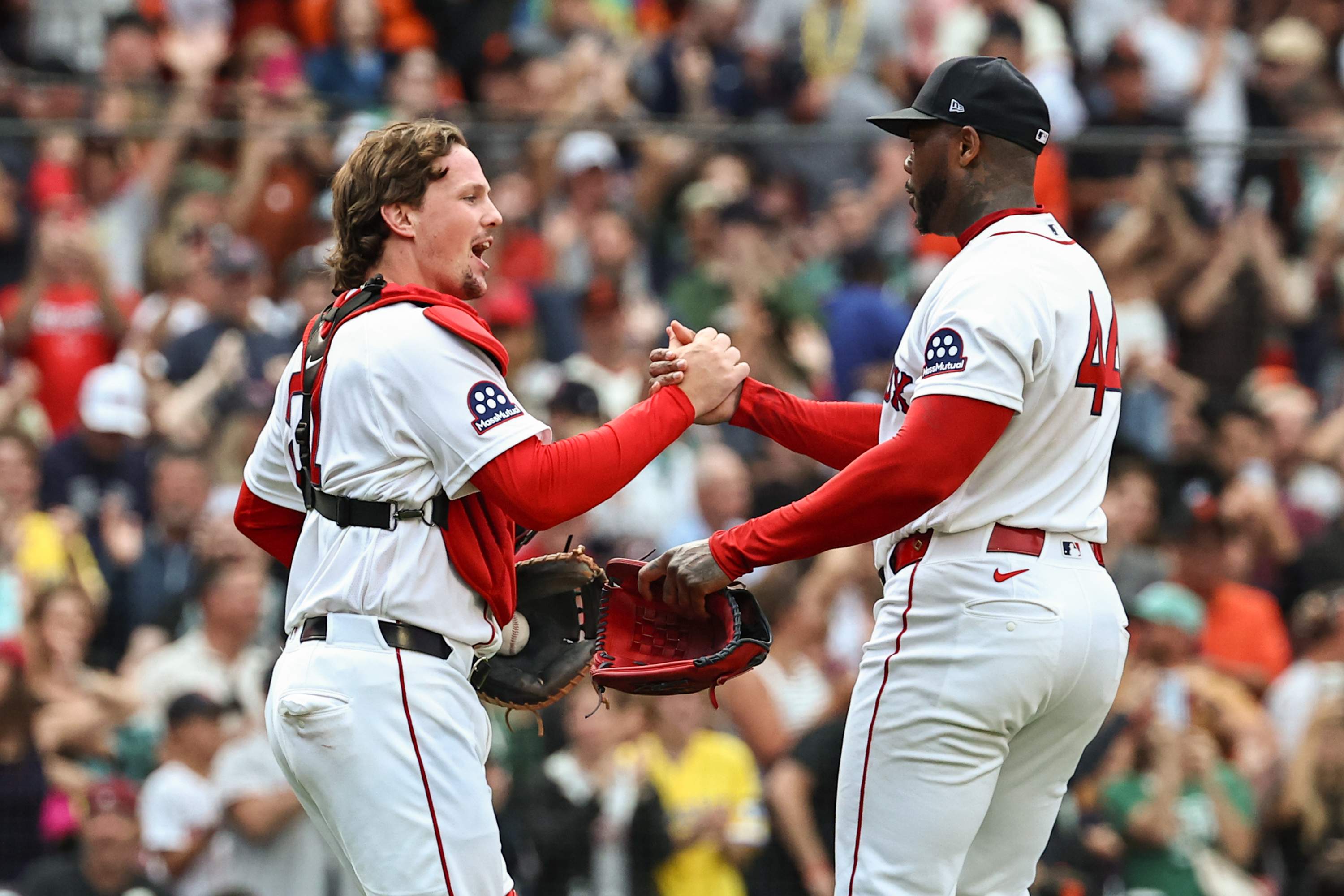San Francisco Giants v Boston Red Sox