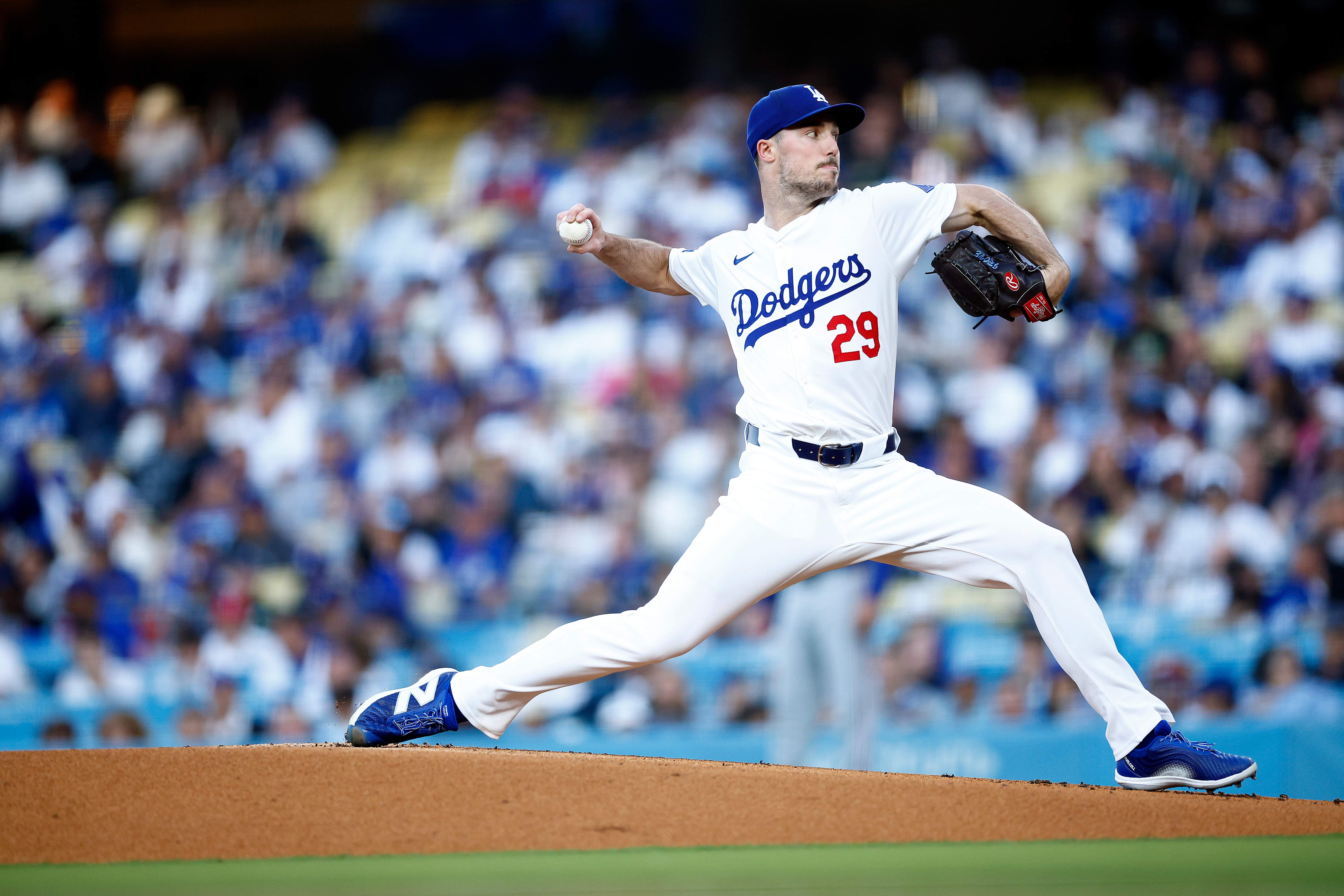 Texas Rangers v Los Angeles Dodgers