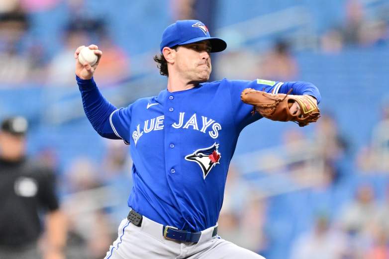 Toronto Blue Jays starter Shane Bieber will not be throwing a bullpen session this week, pushed back for at least a couple days. 