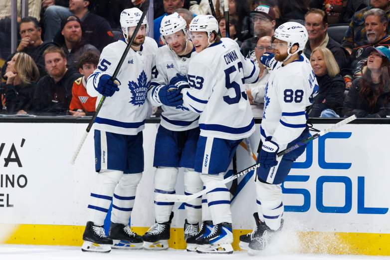 Toronto Maple Leafs v Anaheim Ducks