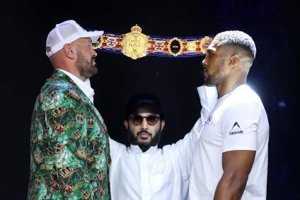 How to Watch Tyson Fury vs Anthony Joshua Press Conference: Start Time, Live Stream and TV Channel
