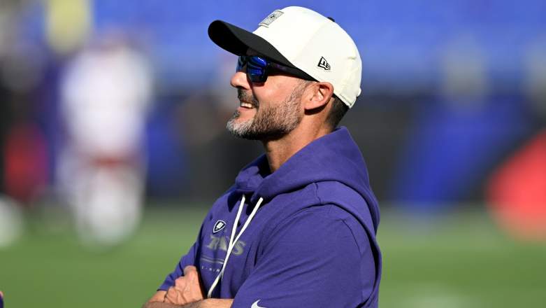 Baltimore Ravens head coach Jesse Minter
