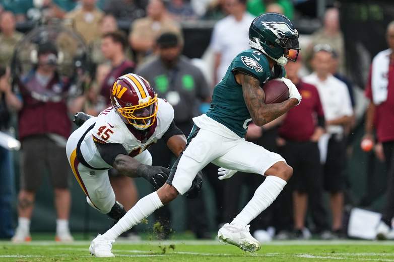 Washington Commanders v Philadelphia Eagles