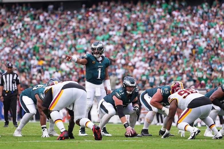 Washington Commanders v Philadelphia Eagles