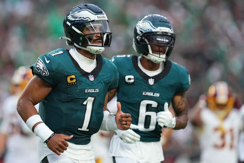 Washington Commanders v Philadelphia Eagles