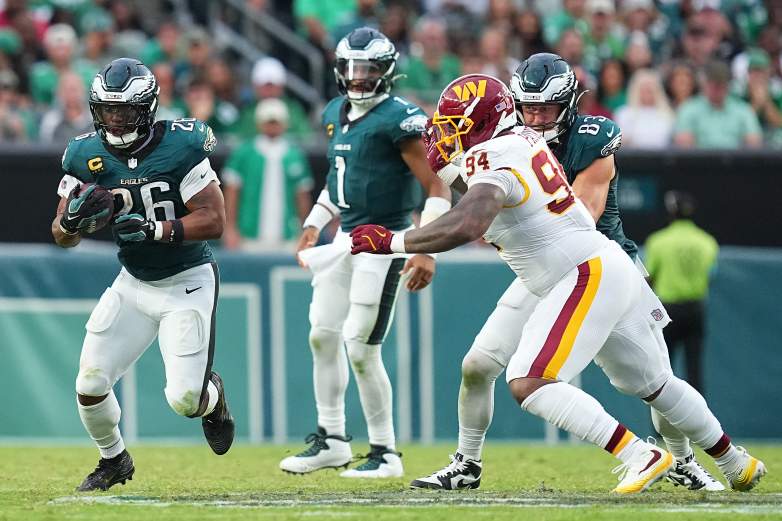 Washington Commanders v Philadelphia Eagles