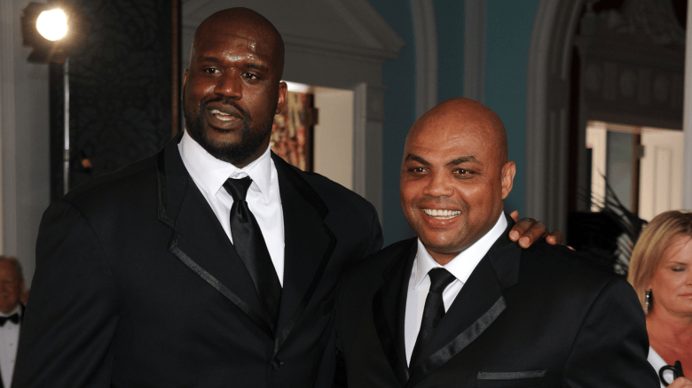 Shaquille O'Neal and Charles Barkley