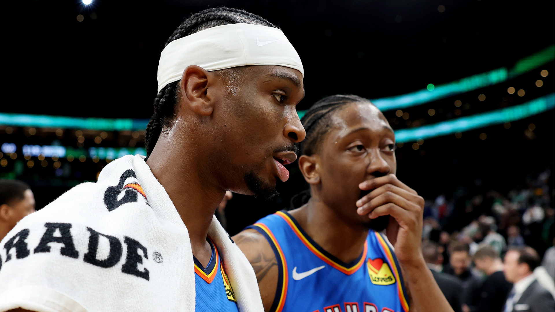 Shai Gilgeous-Alexander and Jalen Williams