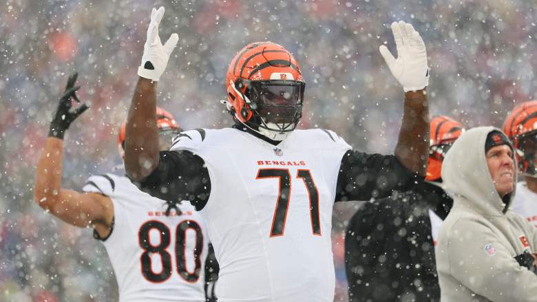 Cincinnati Bengals tackle Amarius Mims
