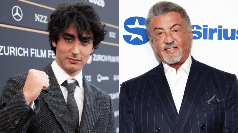 Anthony Ippolito and Sylvester Stallone