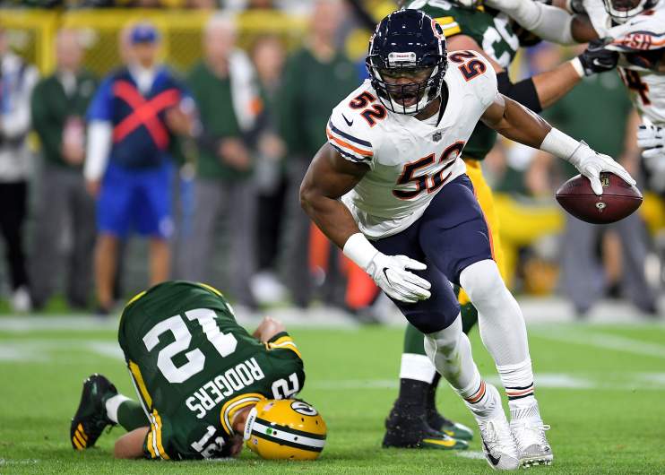 Former Chicago Bears DE Khalil Mack