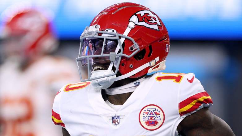 Tyreek Hill wide receiver Kansas City Chiefs