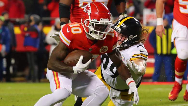 Tyreek Hill wide receiver Kansas City Chiefs