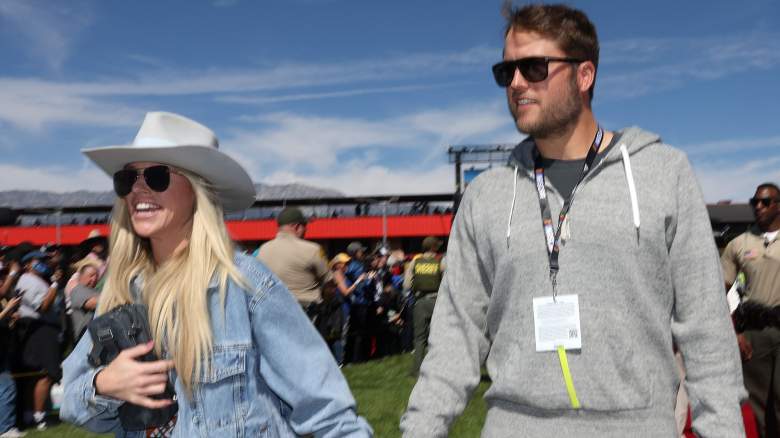 Matthew Stafford and wife Kelly Stafford