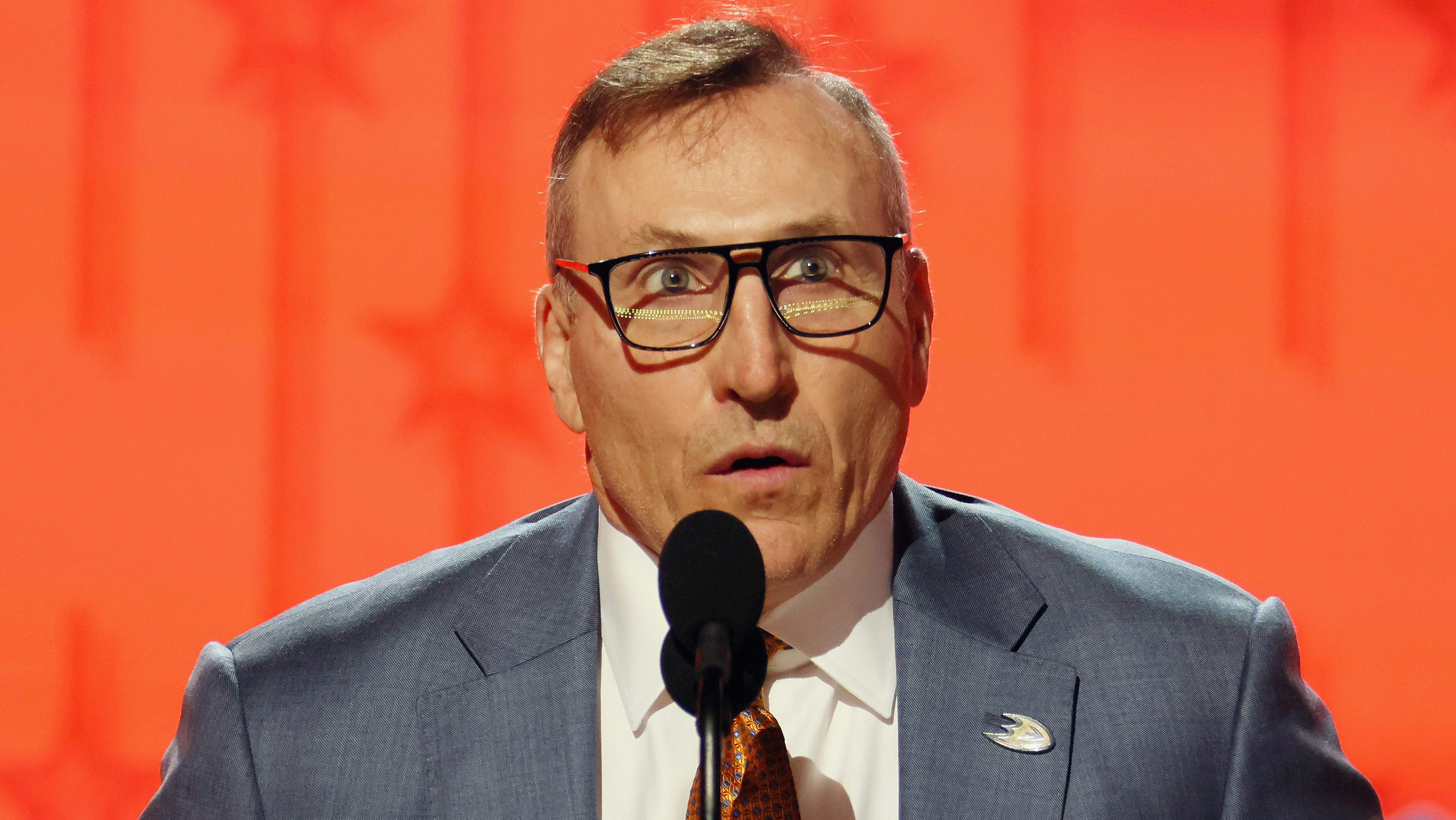 Anaheim Ducks general manager Pat Verbeek