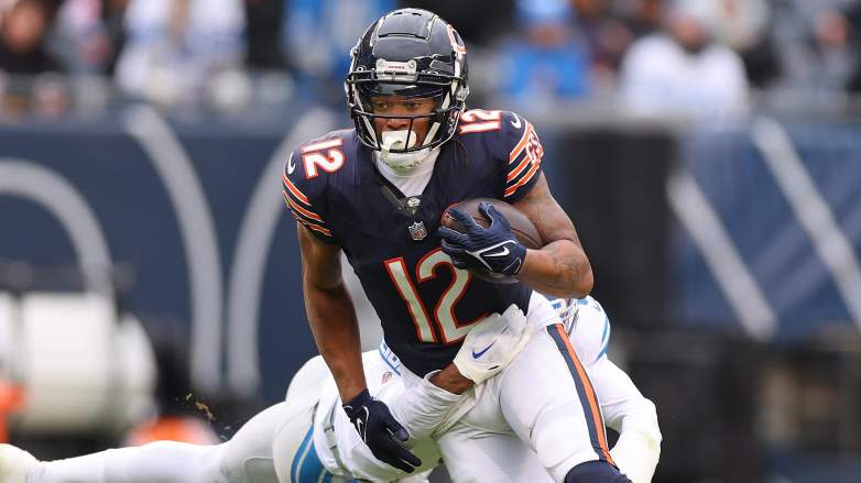 Velus Jones Jr. wide receiver Chicago Bears