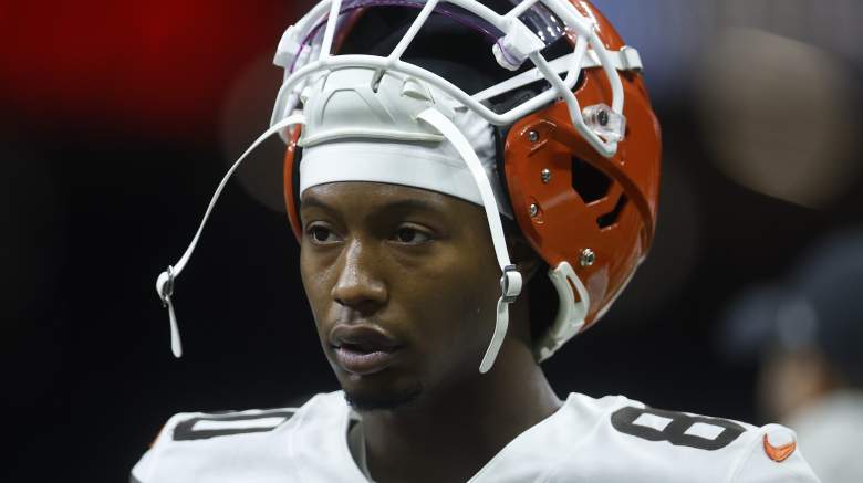 Jamari Thrash #80 of the Cleveland Browns