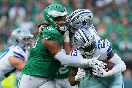 Eagles’ Jalen Carter Facing Major Fine for Incident Involving Cowboys TE