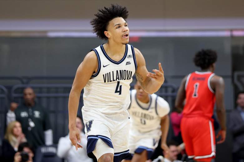 Tyler Perkins scores for Villanova
