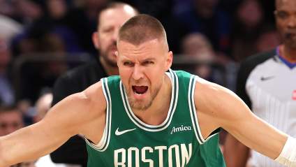 Former Celtics Center Kristaps Porzingis Contemplating Future, Could Get Traded