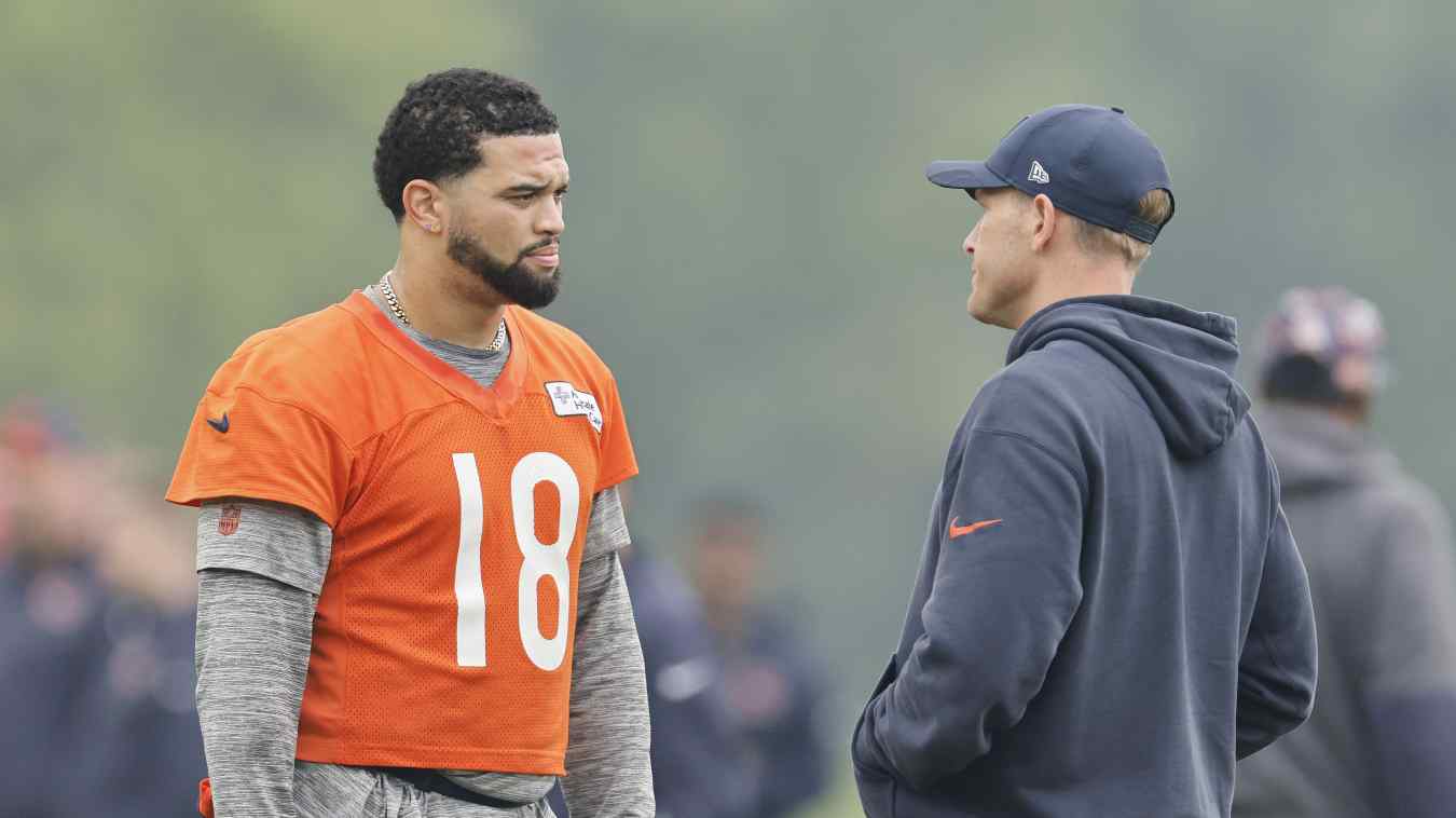 Bears Interception Bears Get Caleb Williams Update From Ben Johnson Before Packers Game ...