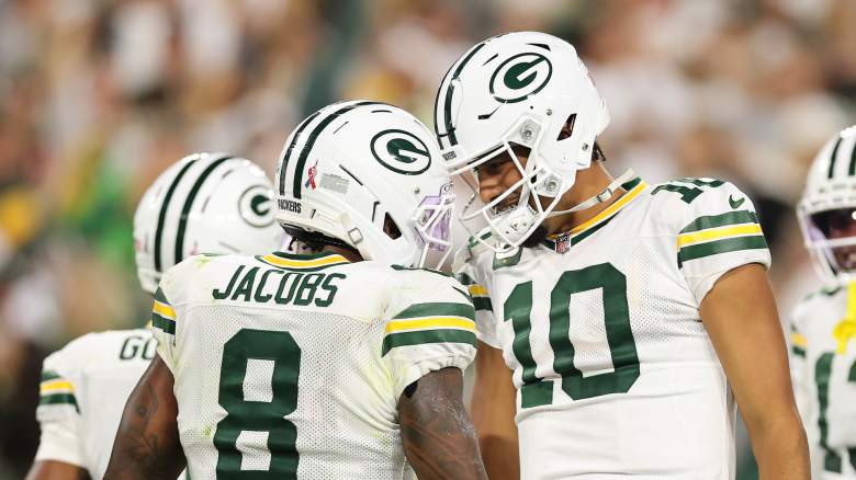 Jordan Love Josh Jacobs Green Bay Packers