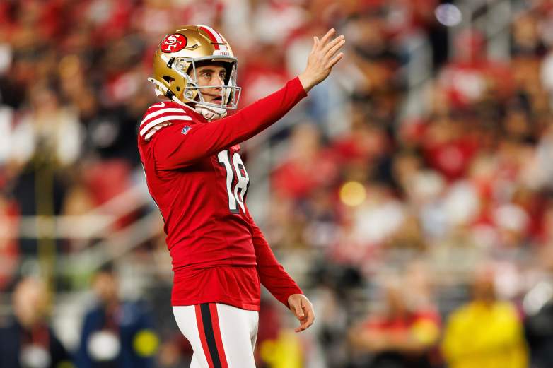 San Francisco 49ers kicker Eddy Pineiro