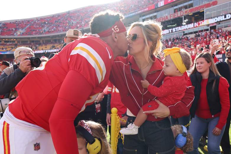 Patrick Mahomes, wife Brittany