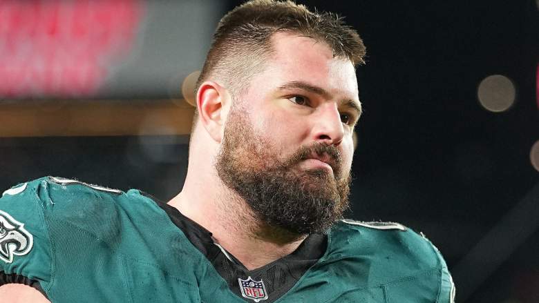 Could the Browns aim for Landon Dickerson #69 of the Philadelphia Eagles in the NFL trade deadline.