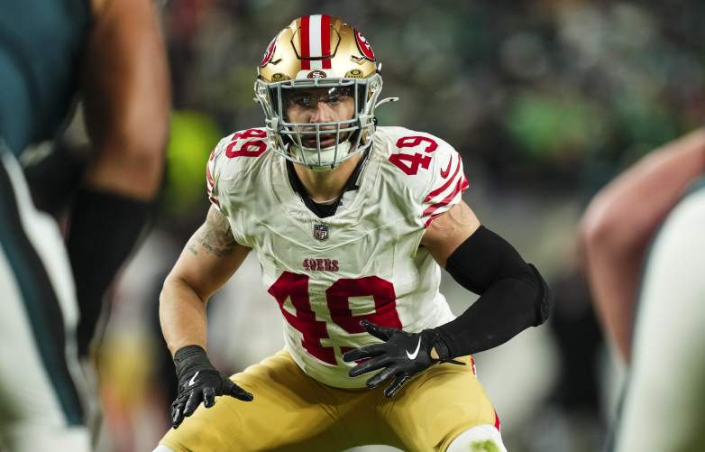San Francisco 49ers LB Garret Wallow