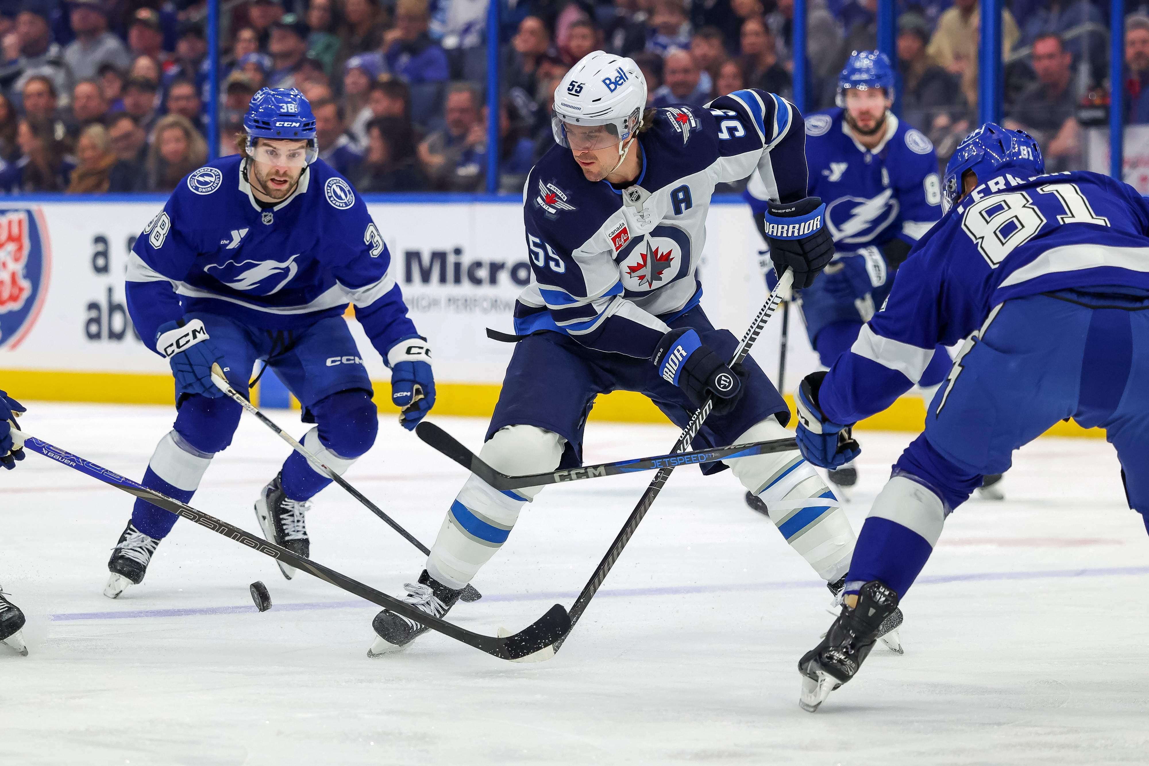 Jets Put On Notice About Mark Scheifele Trade Amid Connor Hellebuyck Rumors