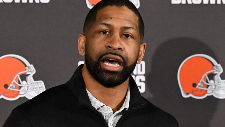 Executive vice president, football operations & general manager Andrew Berry of the Browns