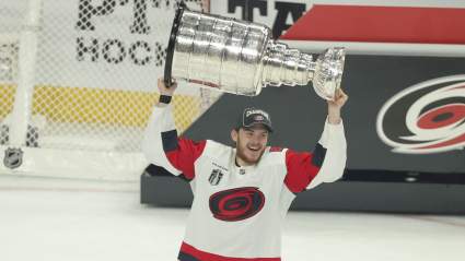 Carolina Hurricanes Sign Alexander Nikishin to Deal Before Bruins Game