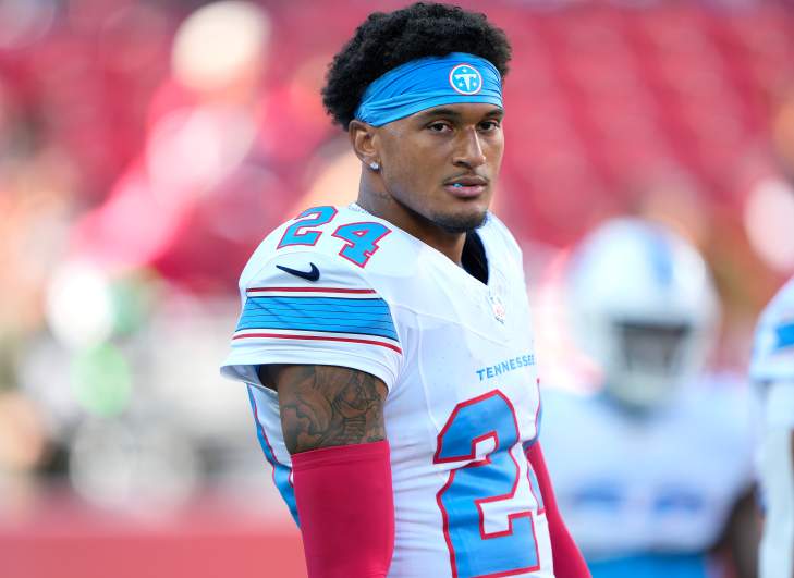 Tennessee Titans CB Alontae Taylor
