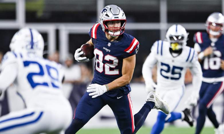 New England Patriots rookie TE Eli Raridon