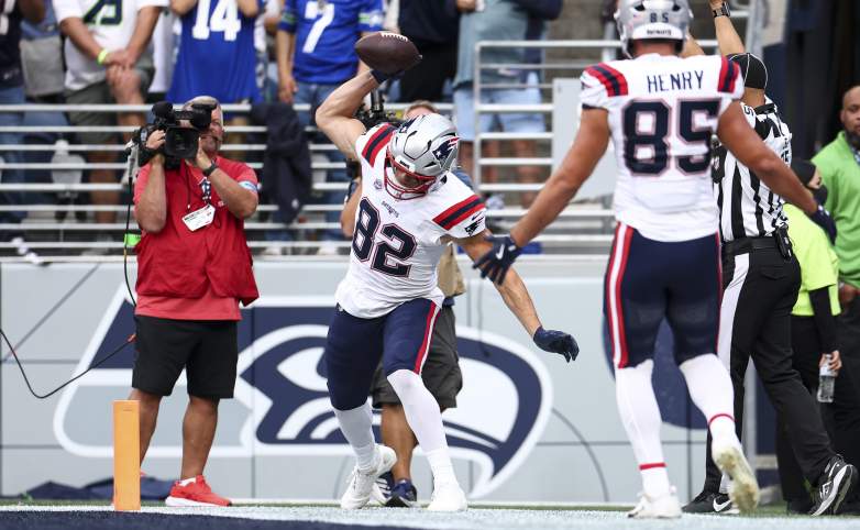 New England Patriots rookie TE Eli Raridon