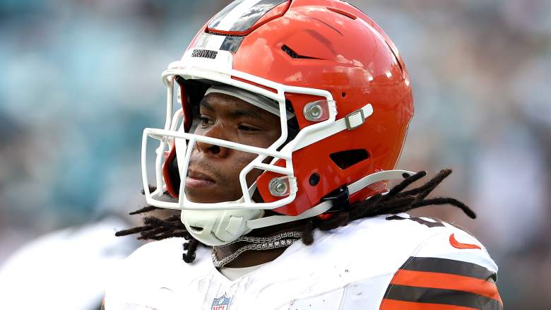 Quinshon Judkins #10 of the Cleveland Browns