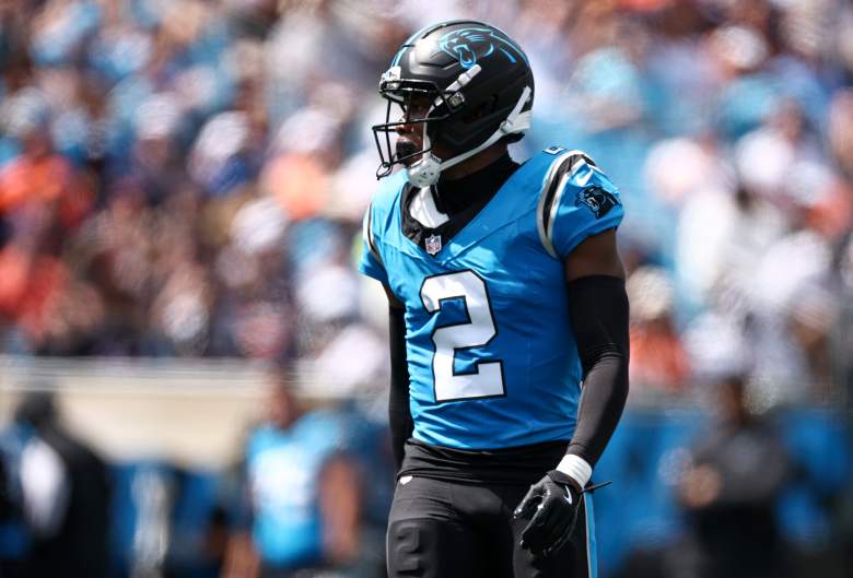 Mike Jackson plays cornerback for the Panthers.