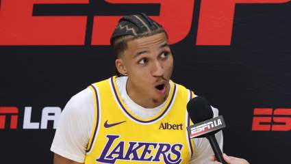 Lakers Announce Key Injury Update On Rookie Yet To Play A Game