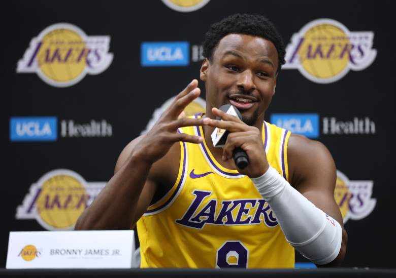 Los Angeles Lakers Bronny James trade news, Bronny James Lakers final roster cut, Lakers preseason game vs Kings