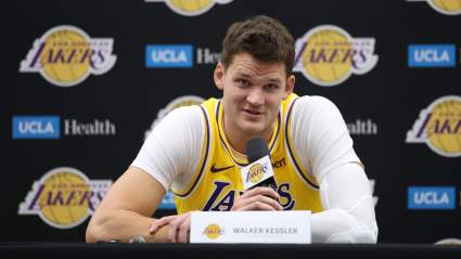 Lakers’ Walker Kessler Adds Luka Doncic Twist To Nikola Jokic Praise